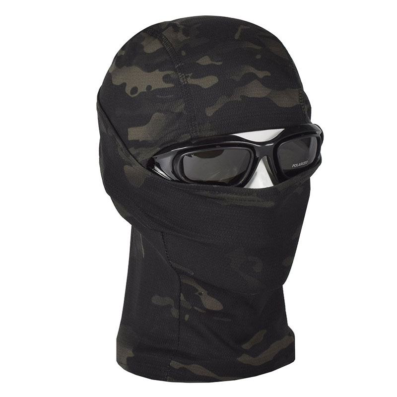 Breathable Chiefs Rattlesnake Cam Tactical Mask Airsoft Paintball Full ...
